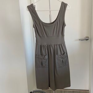diane von furstenberg grey dress